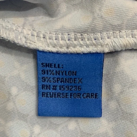 J.McLaughlin | Aida Catalina Cloth Printed Split V-Neck 3/4 Sleeve Top | Sz M - Picture 5 of 8